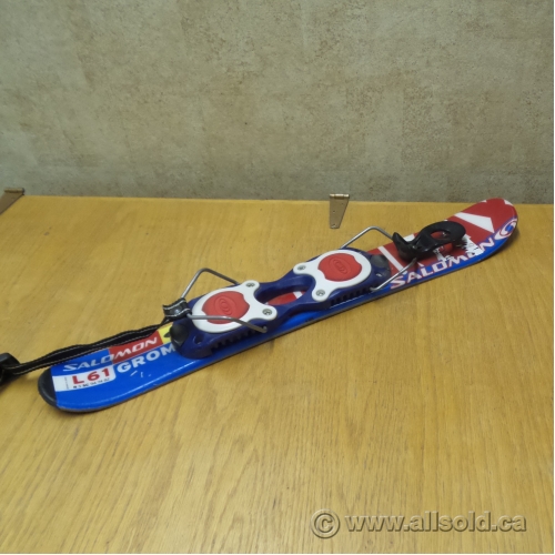 Solomon L61 Grom Youth Snowblades Trick Skis Allsold.ca Buy & Sell